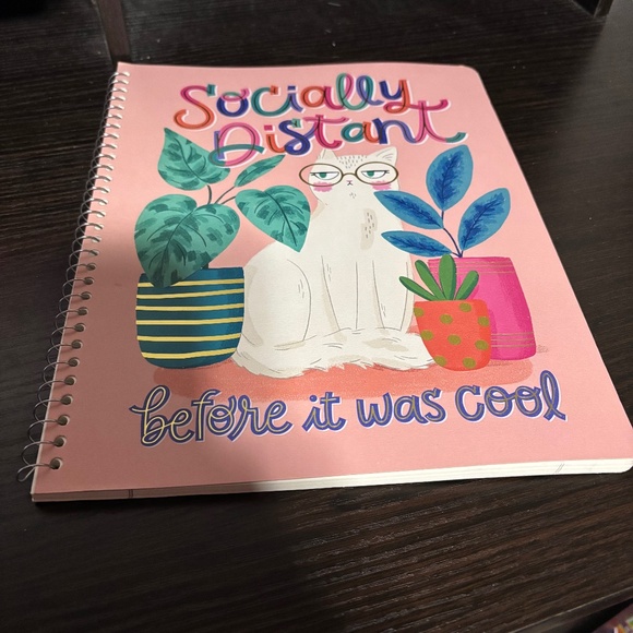 Cat Wide ruled NoteBook - Picture 1 of 3